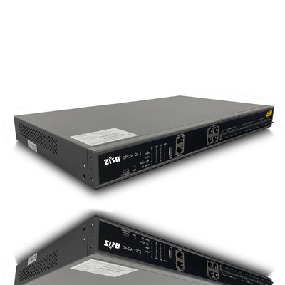 CE 10G SFP+ Olt Gpon 8 Port Device 4GE Uplink Cassette Línea óptica Terminal OP1608