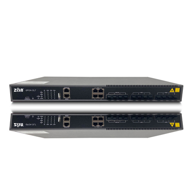 Línea óptica Terminación 1U GPON OLT SFP OP1608 2 Uplink 10G SFP+ Ports Enterprise