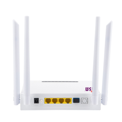 Dispositivo 1310nm 1490nm del puerto 11AC WIFI de HGU FTTH Onu Xpon 4GE
