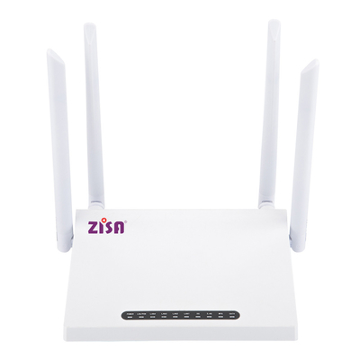 Blanco HGU FTTH del módem OP154W-AC del Ontario Xpon de 4GE 11AC WIFI 1310nm 1490nm